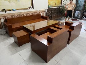 Bộ bàn ghế sofa zito gỗ hương đá nam phi đóng hộp giá rẻ